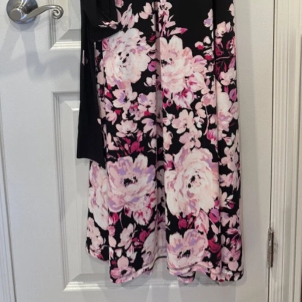 Kasper 18W Woman's Floral Dress - Picture 6 of 9